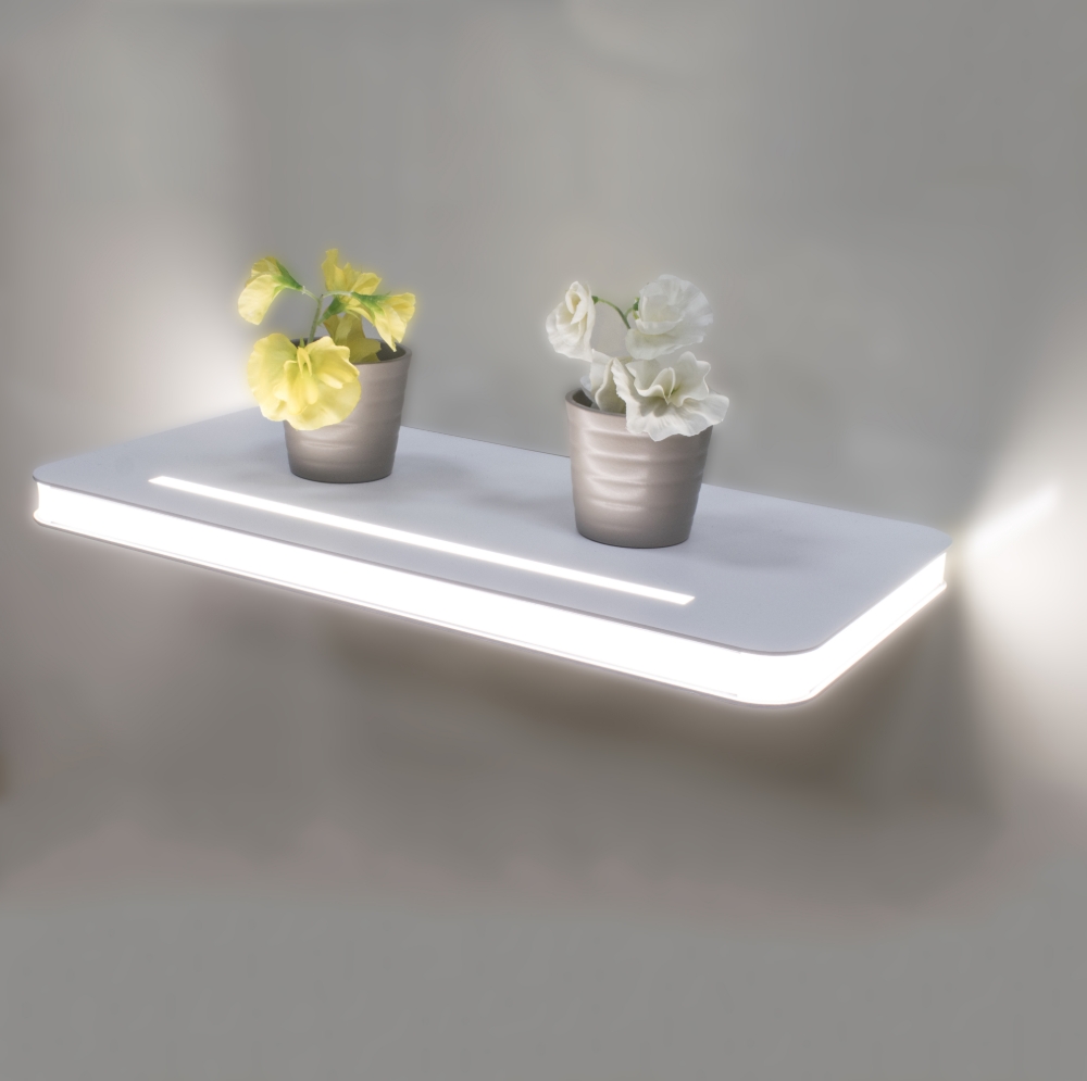 Vega LED Illuminated Shelf IP44